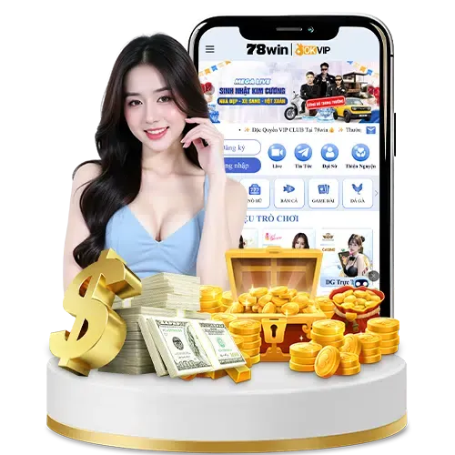Biểu tượng điện thoại di động hiển thị trải nghiệm game mượt mà trên ứng dụng vswin Nổ Hũ